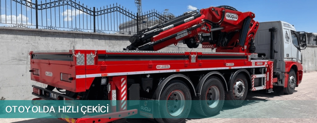 Balçova İlçemi Otoyolda Hızlı Çekici